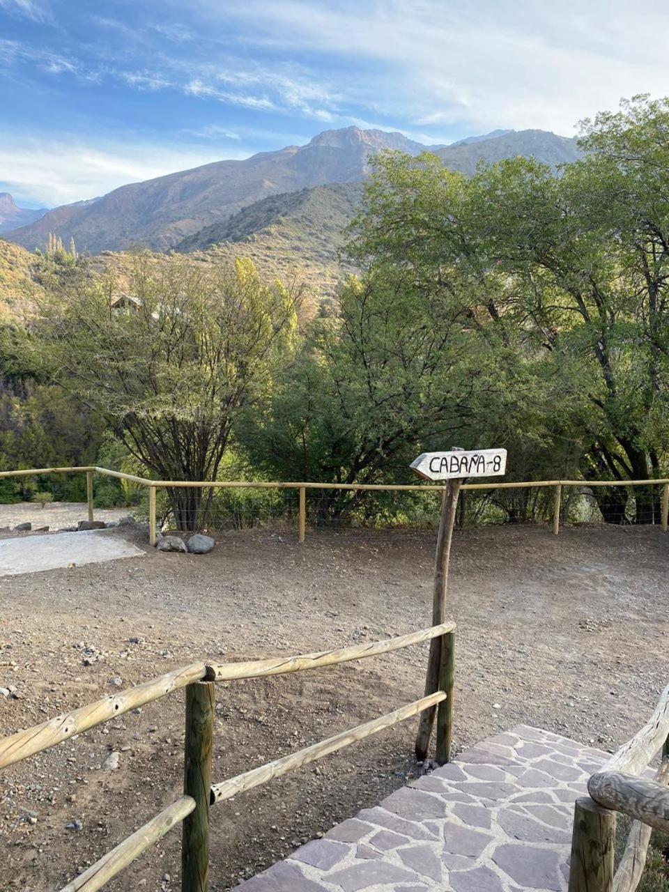 San José de Maipo Cabanas Parque Almendroヴィラ エクステリア 写真