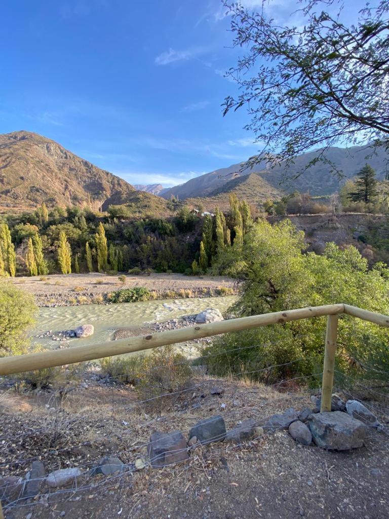 San José de Maipo Cabanas Parque Almendroヴィラ エクステリア 写真